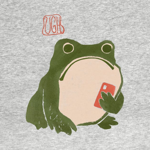 Ugh Matsumoto Hoji Frog Art Print by LauraGraves